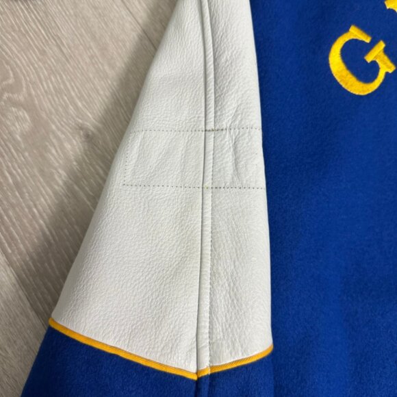 Vintage Greater Vancouver Ford Mustang Association 66 Coupe Varsity Jacket - M - Picture 10 of 11